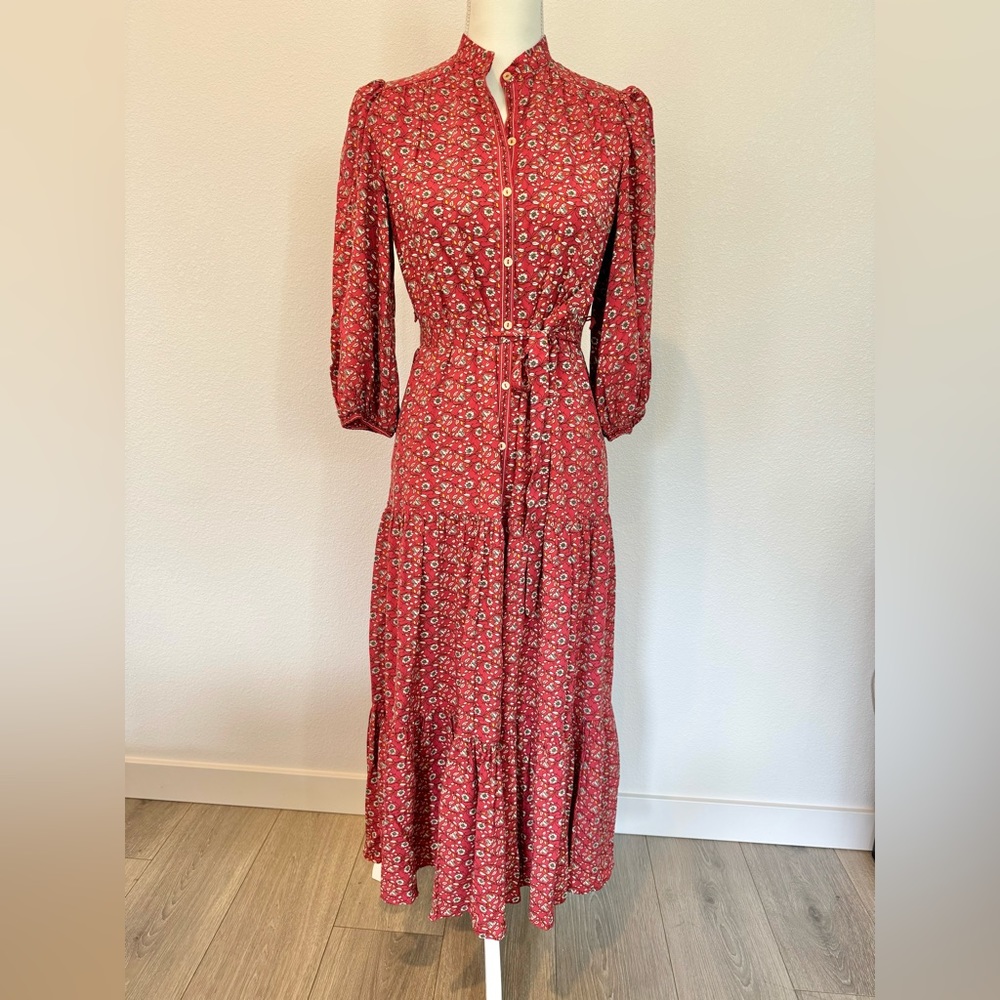 Patterned Maxi Dress
